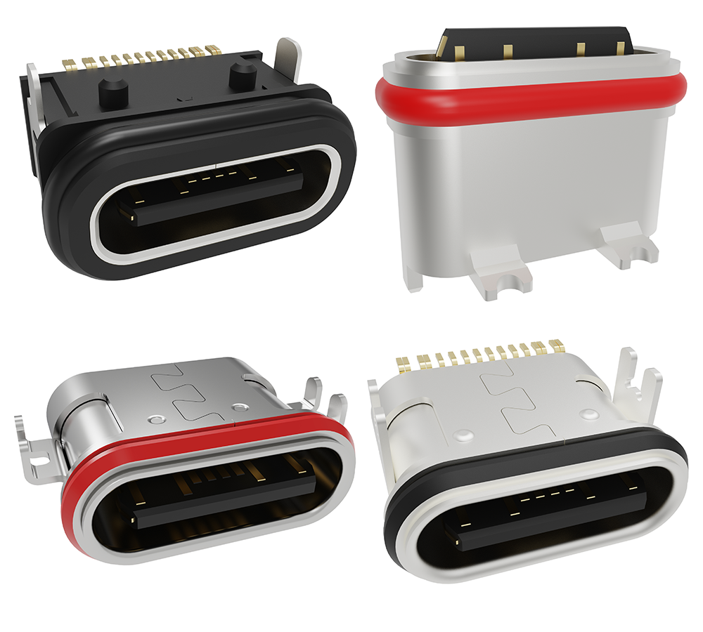 usb type c 防水连接器